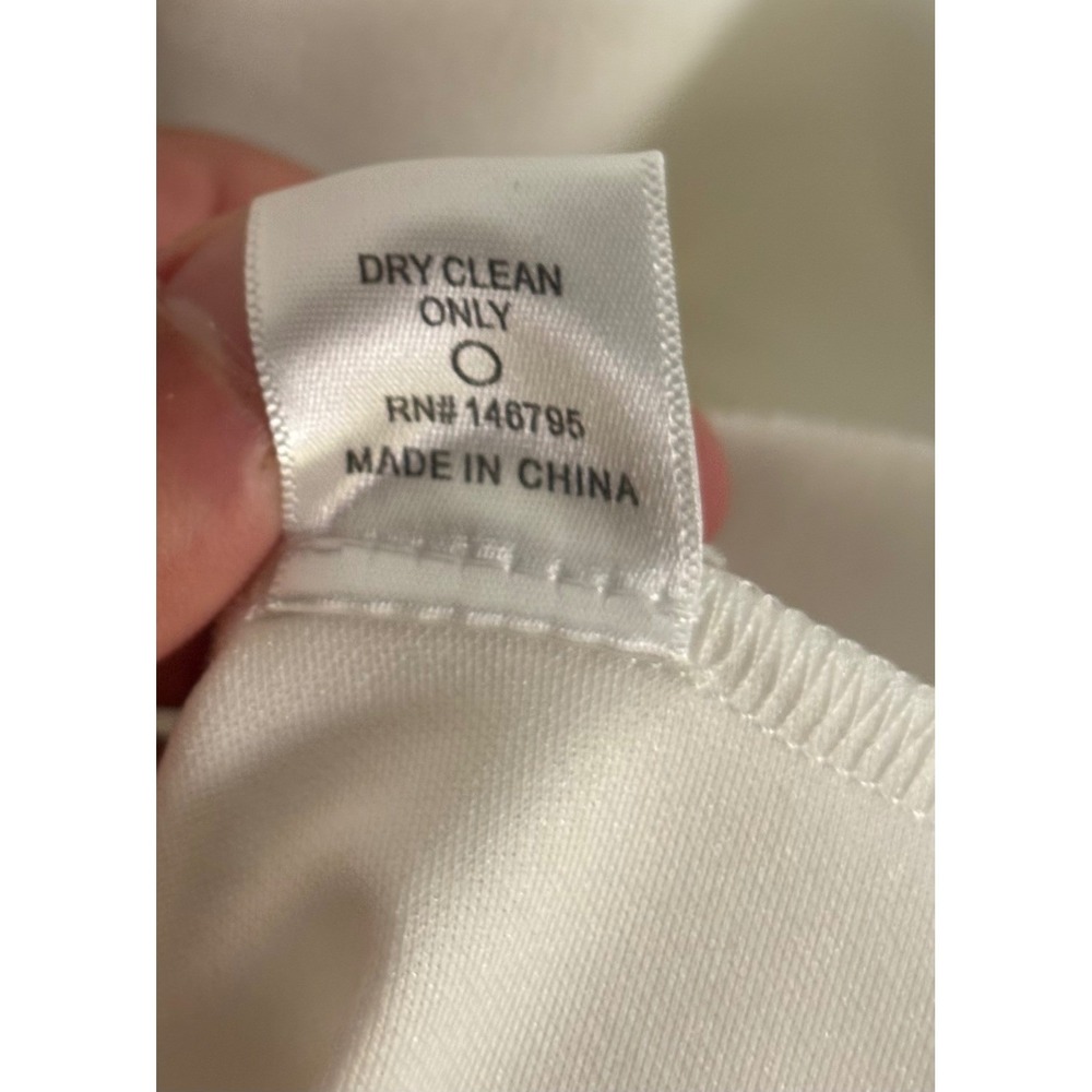 Altard State White Ruffle Wrap Mini Dress Size Small - Picture 7 of 7